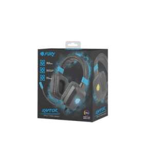 FURY NFU-1584 headphones/headset Wired Head-band Gaming Black, Blue