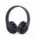 Gembird BHP-LED-01 headphones/headset Wired & Wireless Head-band Music/Everyday Micro-USB Bluetooth Black