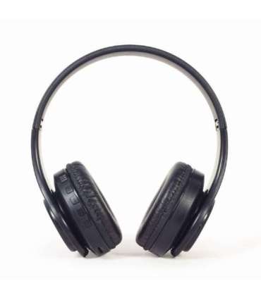 Gembird BHP-LED-01 headphones/headset Wired & Wireless Head-band Music/Everyday Micro-USB Bluetooth Black
