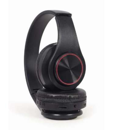 Gembird BHP-LED-01 headphones/headset Wired & Wireless Head-band Music/Everyday Micro-USB Bluetooth Black