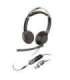 Poly Blackwire 5220 Stereo USB-C Headset +3.5mm Plug +USB-C/A Adapter