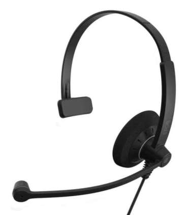 EPOS IMPACT SC 30 Headset Wired Headband Calls/Music Black, Silver