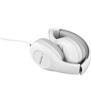 Esperanza EH138W headphones/headset Wired Head-band Music White