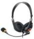NATEC Drone Headset Wired Head-band Calls/Music Black, Orange