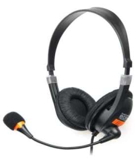 NATEC Drone Headset Wired Head-band Calls/Music Black, Orange