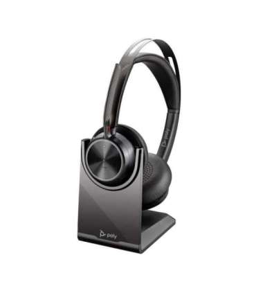 Poly Voyager Focus 2 UC Headset +USB-A to USB-C Cable +Charging Stand