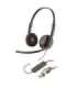 Poly Blackwire 3220 Stereo USB-C Headset +USB-C/A Adapter (Bulk)