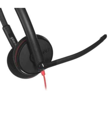 Poly Blackwire 3220 Stereo USB-C Headset +USB-C/A Adapter (Bulk)