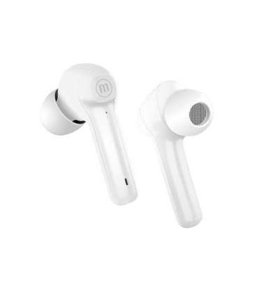 Maxell Dynamic+ wireless headphones with charging case Bluetooth white