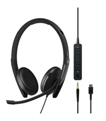 EPOS ADAPT 165 USB-C II Headset Wired Headband Office/Call Centre USB Type-C Black