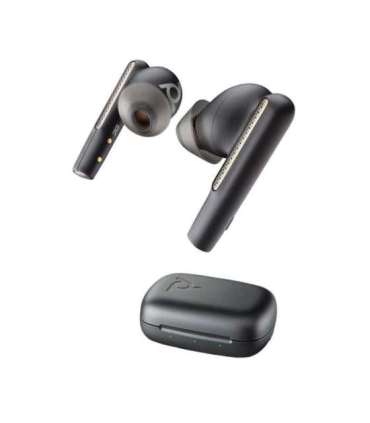 Poly Voyager Free 60 UC Black Earbuds +BT700 USB-C Adapter +Basic Charge Case