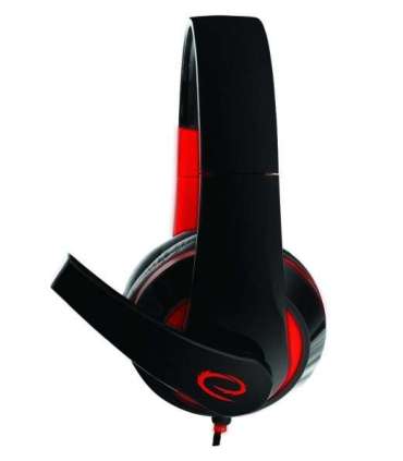 Esperanza EGH300R Headset Wired Head-band Gaming Black, Red