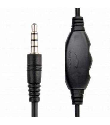 Gembird MHS-03-BKRD headphones/headset Wired Head-band Gaming Black, Red