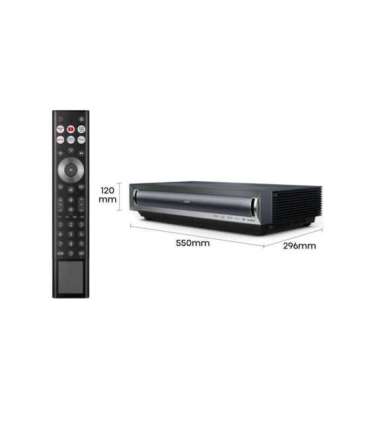 Hisense PX3 Laser Cinema TV 4K data projector Ultra short throw projector 2800 ANSI lumens 2160p (3840x2160) Black