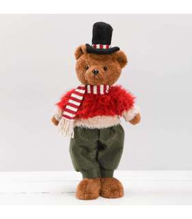 Dekoratsioon FUN SEBASTIAN H40cm, karu, poiss