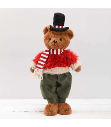 Dekoratsioon FUN SEBASTIAN H40cm, karu, poiss