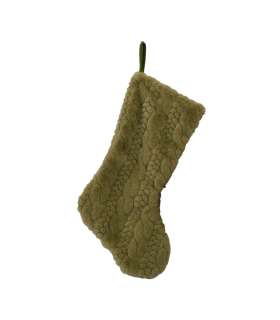 Jõulusokk FUN SWEET H53.3cm, roheline