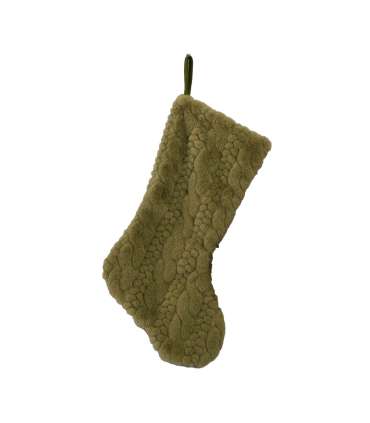 Jõulusokk FUN SWEET H53.3cm, roheline