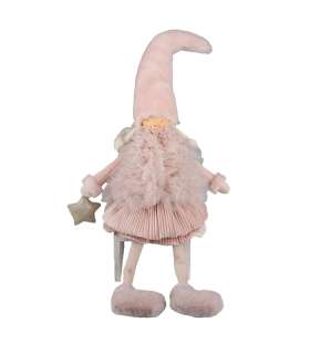 Dekoratsioon FAB SOFIA H72cm, päkapikk, roosa