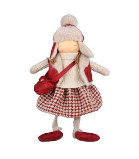 Dekoratsioon FAB OLIVIA H56cm, jõulutüdruk