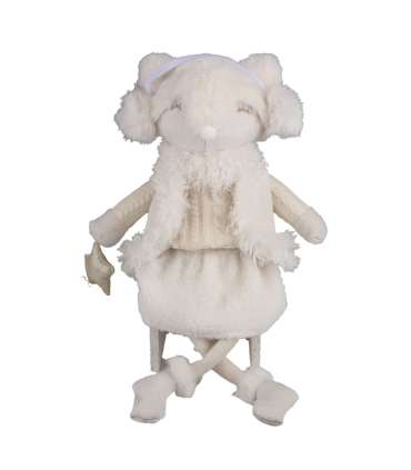 Dekoratsioon FAB EMMA H54cm, rebane, valge