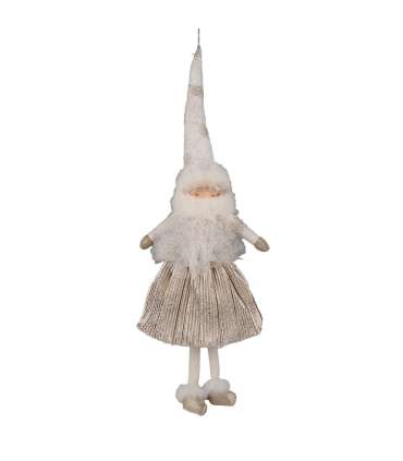 Dekoratsioon FAB DIANA H51cm, päkapikk, valge