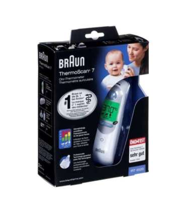 Braun ThermoScan 7 Remote sensing White Ear