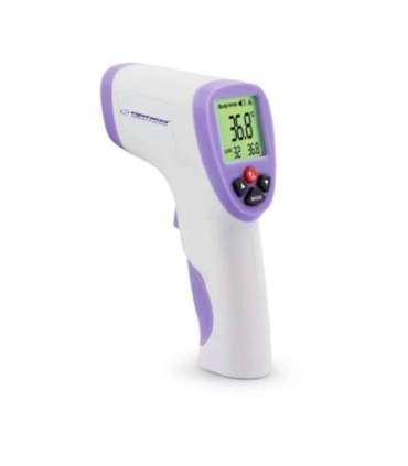 Esperanza ECT002 digital body thermometer Remote sensing thermometer Purple, White Ear, Forehead, Oral, Rectal, Underarm