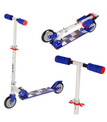 HD026 серо-тёмно-синий самокат Nils Extreme