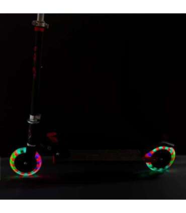 NILS Extreme HD120L чёрно-красный самокат