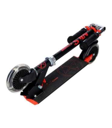 NILS Extreme HD120L чёрно-красный самокат