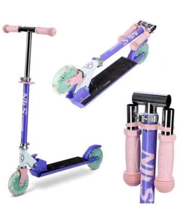 HD120L фиолетовый самокат Nils Extreme