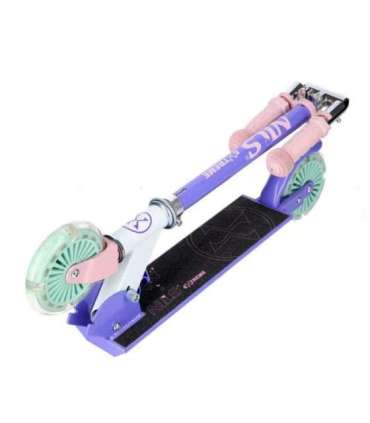 HD120L фиолетовый самокат Nils Extreme