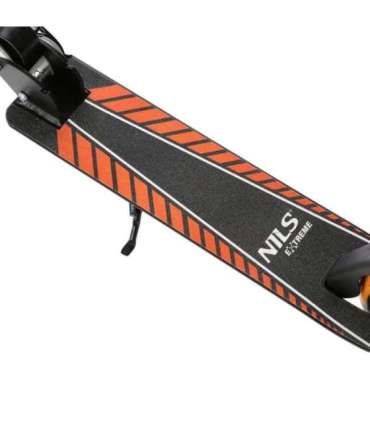 HM0107 бело-оранжевый самокат NILS EXTREME