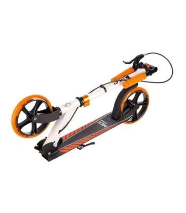 HM0107 бело-оранжевый самокат NILS EXTREME