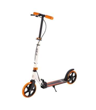 HM0107 бело-оранжевый самокат NILS EXTREME
