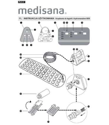 Medisana 88389 bubble bath & milk
