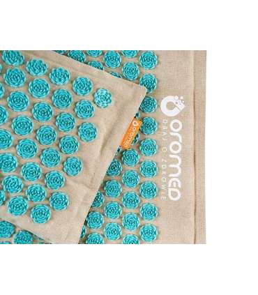 ORO-HEALTH acupressure mat, colour grey