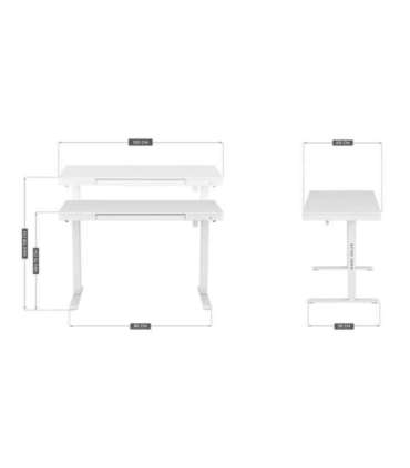 Electric desk MA-Leader 8.2 White