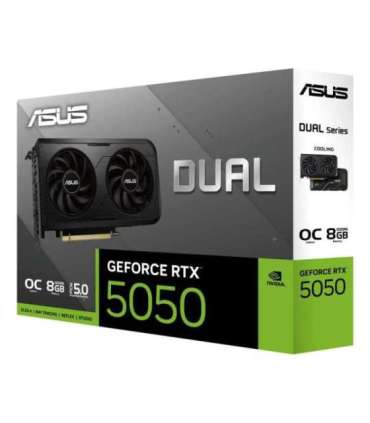 ASUS Dual NVIDIA GeForce RTX 5050 8 GB OC graphics card