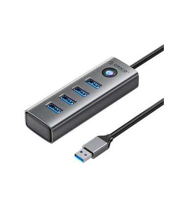 Orico PDD4U USB to 4x USB 3.0 Hub Adapter (gray)