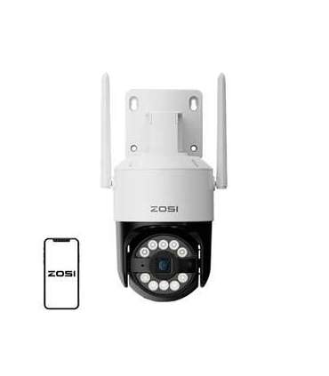 ZOSI C296 WiFi 8MP dual Pan Tilt IP66 outdoor camera + 32GB microSD card