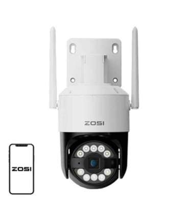 ZOSI C296 WiFi 8MP dual Pan Tilt IP66 outdoor camera + 32GB microSD card