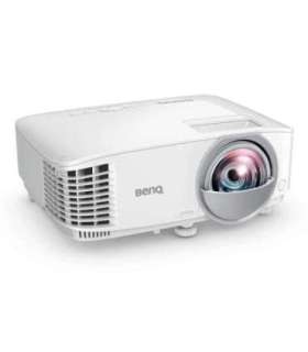 BenQ MW809STH - DLP projector - portable - 3D - 3600 ANSI lumens - WXGA (1280 x 800) - 16:10 - 720p - short-throw fixed lens