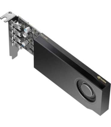 NVIDIA Quadro RTX A400 4GB GDDR6 4x mini-DisplayPort GPU 2D CAD Graphics Video Card for HP Workstations - 50W low-profile single