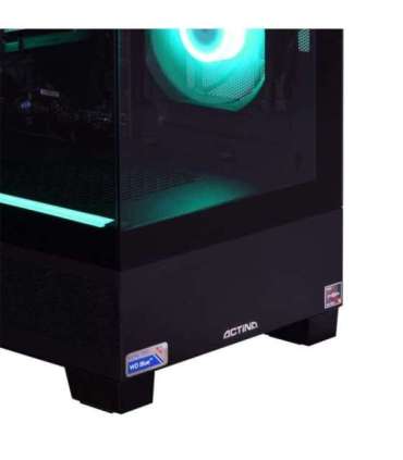 Actina 5901443383680 PC AMD Ryzen™ 5 7600 32 GB DDR5-SDRAM 1 TB SSD AMD Radeon RX 7700 XT Midi Tower Black