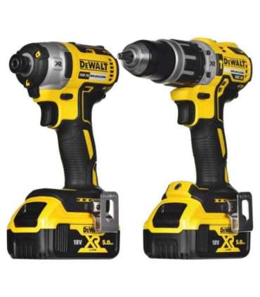 POWER TOOL COMBO KIT DEWALT DCK266P2T (DCD796+DCF887) 2X5,0AH 18V
