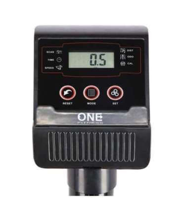 RW3011 черно-оранжевый велотренажер ONE Fitness