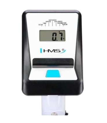 M8750 белый магнитный стационарный велотренажёр HMS