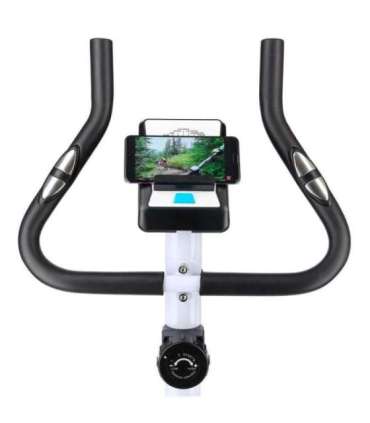 M8750 белый магнитный стационарный велотренажёр HMS